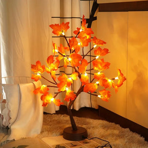 LED Copper Wire Tree Night Light