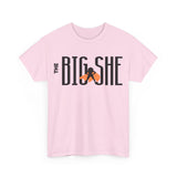 New The BIG SHE' Logo Unisex Heavy Cotton Tee