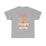 New 🔥 🔥 🔥 "RAy TRaiNs ThE BrIaN" Unisex Heavy Cotton Tee