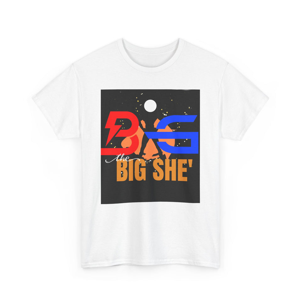 New The BIG SHE' Unisex Heavy Cotton Tee