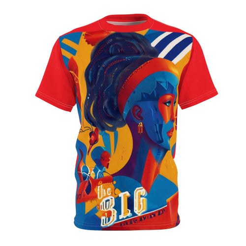 New Brand The Big She' Unisex Cut & Sew Tee (AOP)