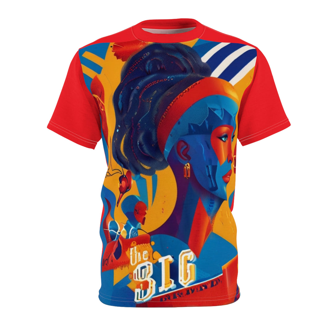 New Brand The Big She' Unisex Cut & Sew Tee (AOP)