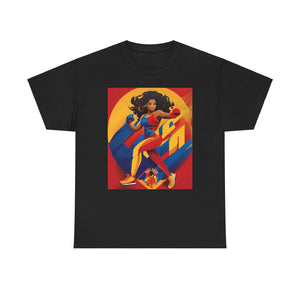 New BIG SHE' "Woman Of Power" Unisex Heavy Cotton Tee