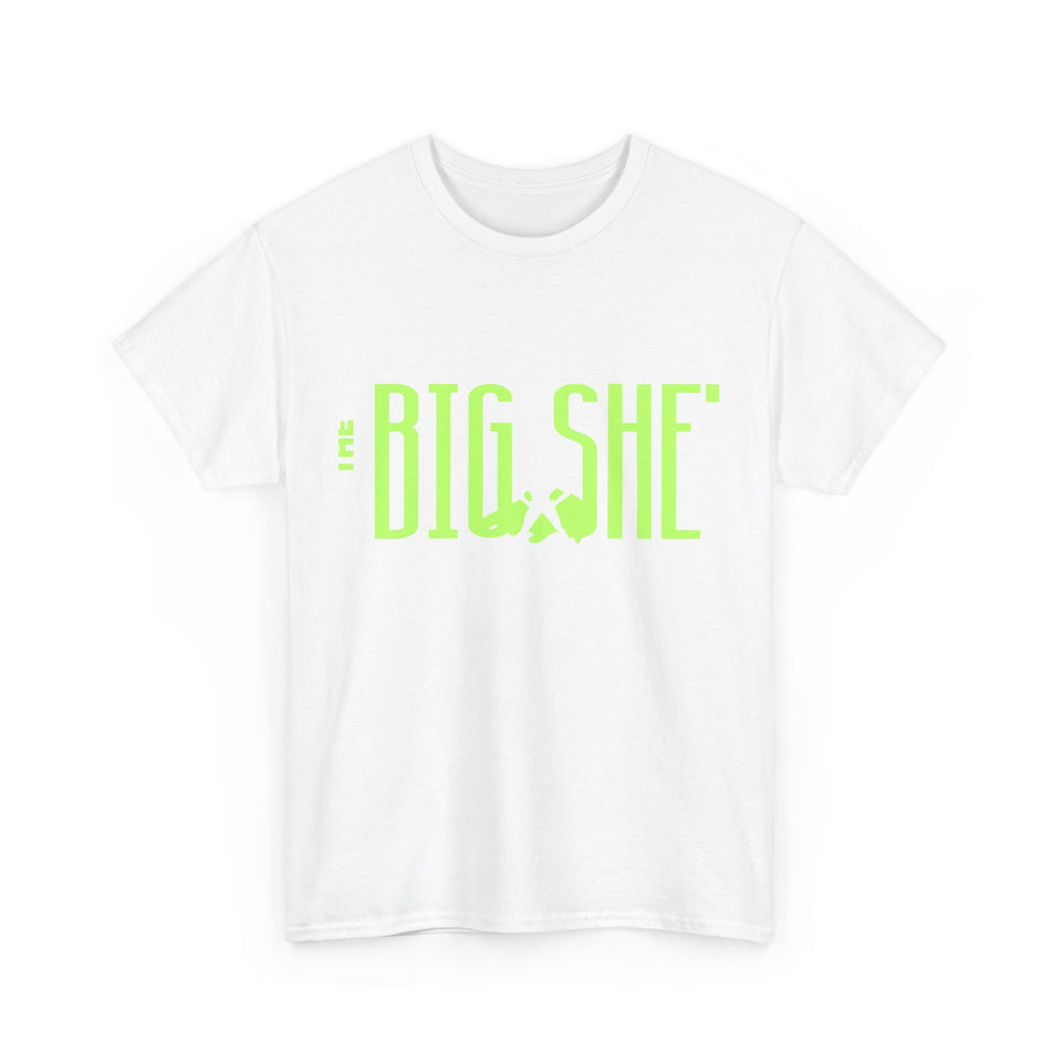 New BIG SHE' The Logo Unisex Heavy Cotton Tee