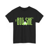 New BIG SHE' The Logo Unisex Heavy Cotton Tee