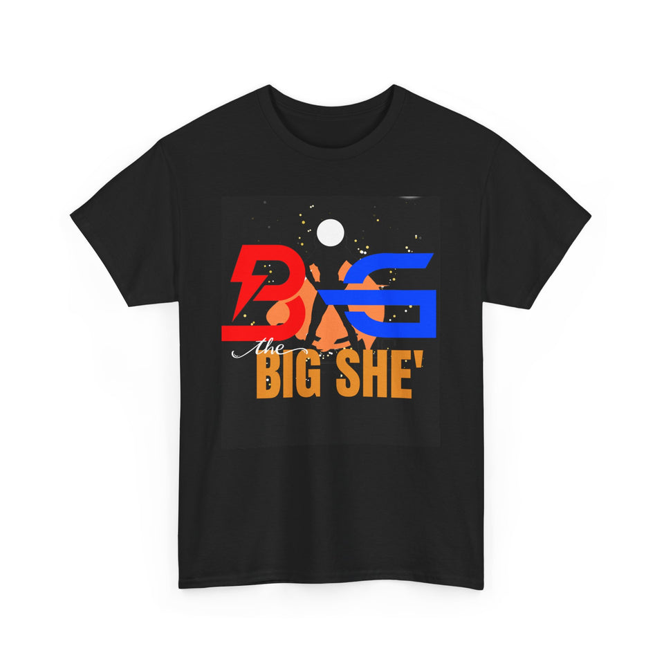 New The BIG SHE' Unisex Heavy Cotton Tee