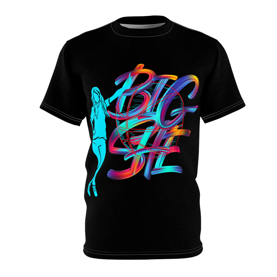 New Brand The Big She' Unisex Cut & Sew Tee (AOP)