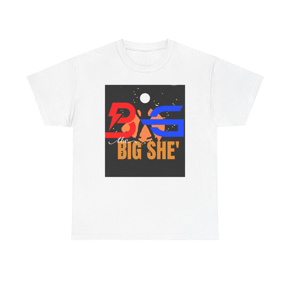 New The BIG SHE' Unisex Heavy Cotton Tee