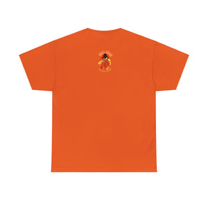 BIG SHE' what Level? Orange Pack Unisex Heavy Cotton Tee