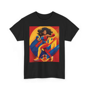 New BIG SHE' "Woman Of Power" Unisex Heavy Cotton Tee