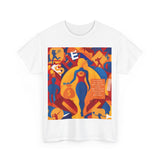 BIG SHE' what Level? Orange Pack Unisex Heavy Cotton Tee