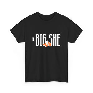 New BIG SHE' "The Logo'Unisex Heavy Cotton Tee