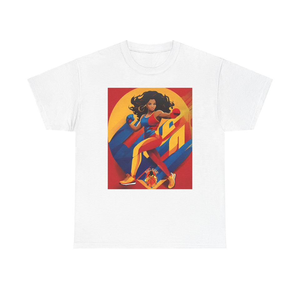 New BIG SHE' "Woman Of Power" Unisex Heavy Cotton Tee