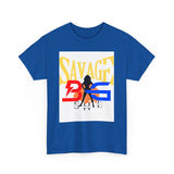 New BIG SHE' "Savage"Unisex Heavy Cotton Tee