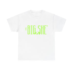 New BIG SHE' The Logo Unisex Heavy Cotton Tee