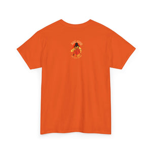 BIG SHE' what Level? Orange Pack Unisex Heavy Cotton Tee