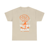 New 🔥 🔥 🔥 "RAy TRaiNs ThE BrIaN" Unisex Heavy Cotton Tee