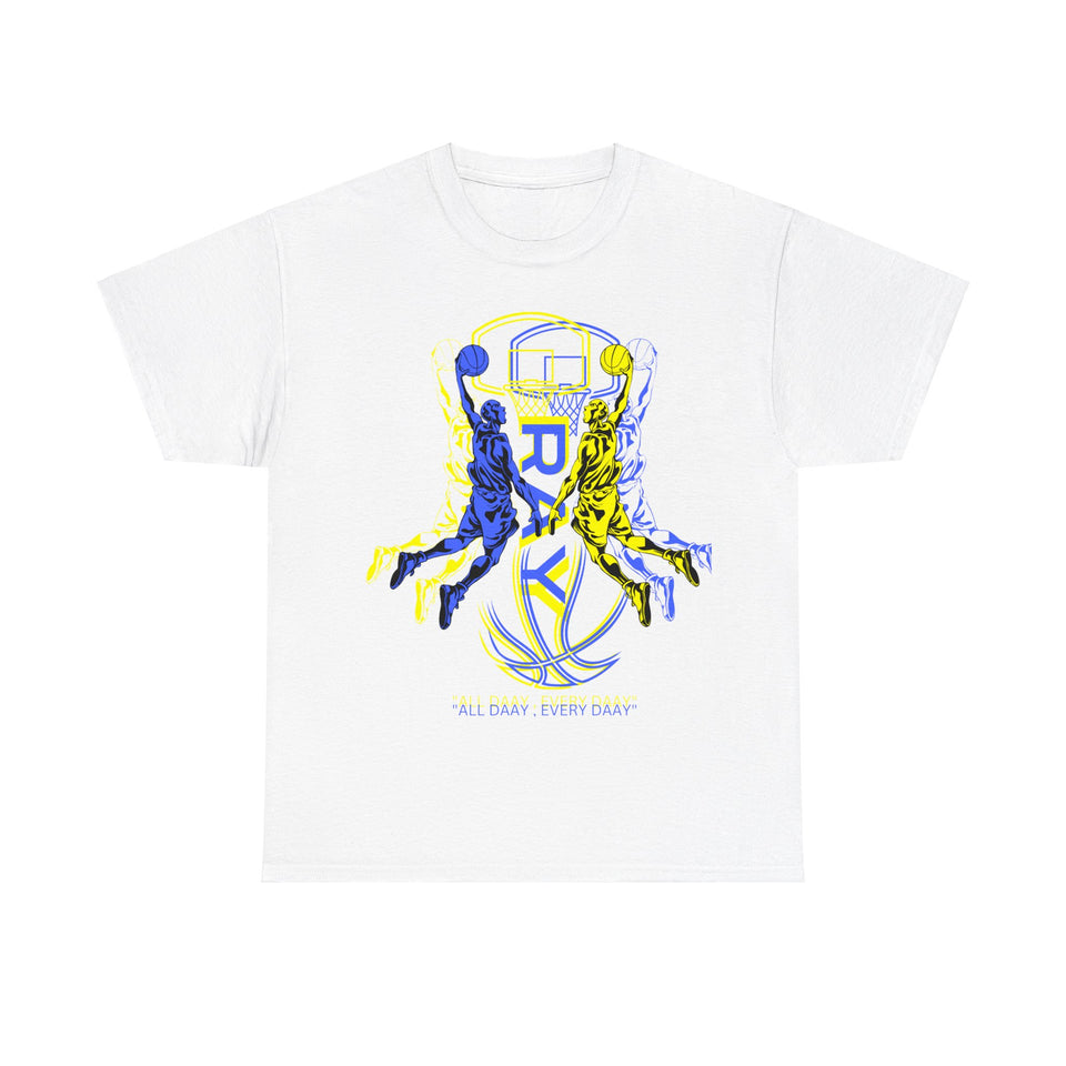 New 🔥 🔥 🔥 "RAY" BASKETBALL Unisex Heavy Cotton Tee