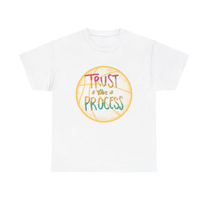 New 🔥 🔥 🔥 "Trust The Process"Unisex Heavy Cotton Tee