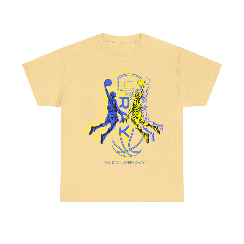 New 🔥 🔥 🔥 "RAY" BASKETBALL Unisex Heavy Cotton Tee