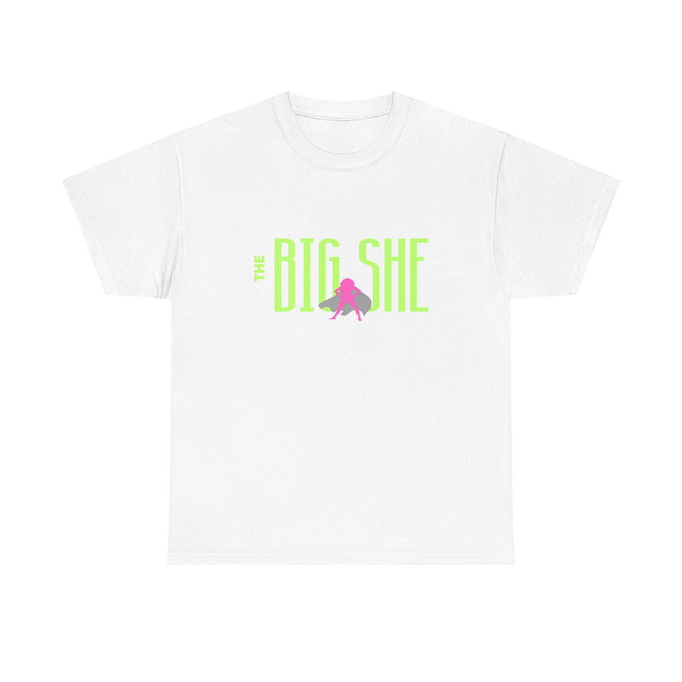 New BIG SHE' The Logo Unisex Heavy Cotton Tee