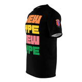 New The Big She' Unisex Cut & Sew Tee (AOP)