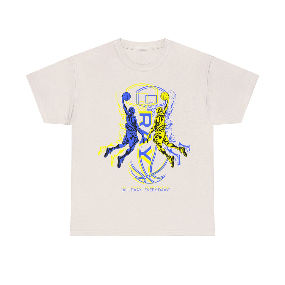 New 🔥 🔥 🔥 "RAY" BASKETBALL Unisex Heavy Cotton Tee