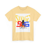 New BIG SHE' "Savage"Unisex Heavy Cotton Tee