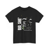 New The BIG SHE' "FACE UP"Unisex Heavy Cotton Tee