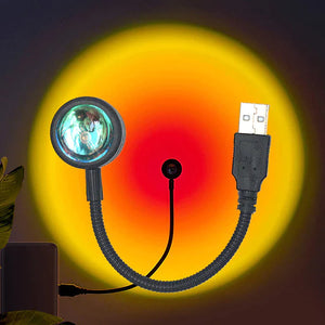 Sunset Lamp LED Projector