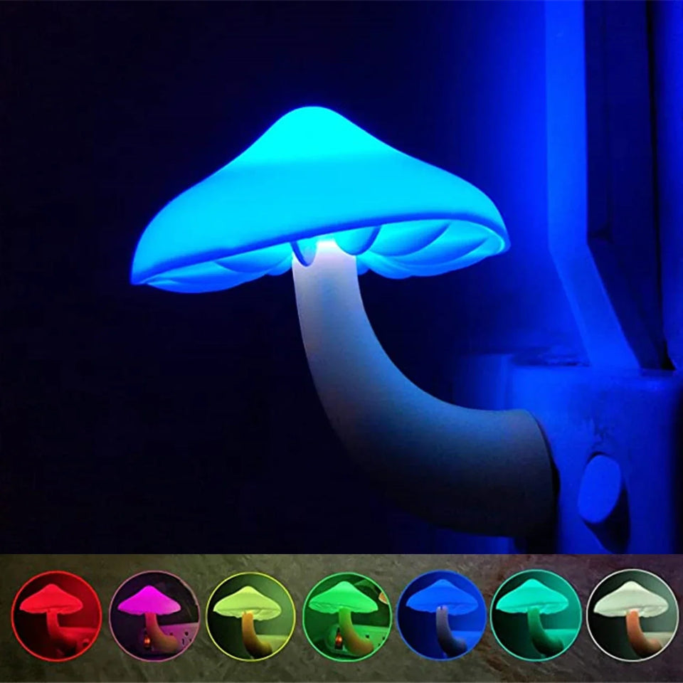 Mushroom LED Night Light